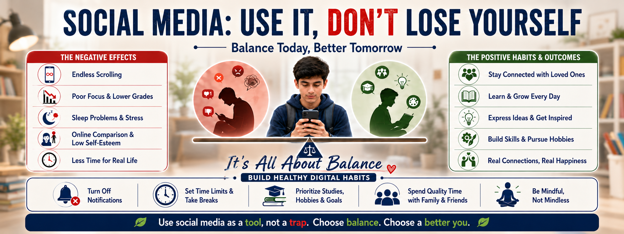 Social Media Addiction: Finding a Healthy Balance
