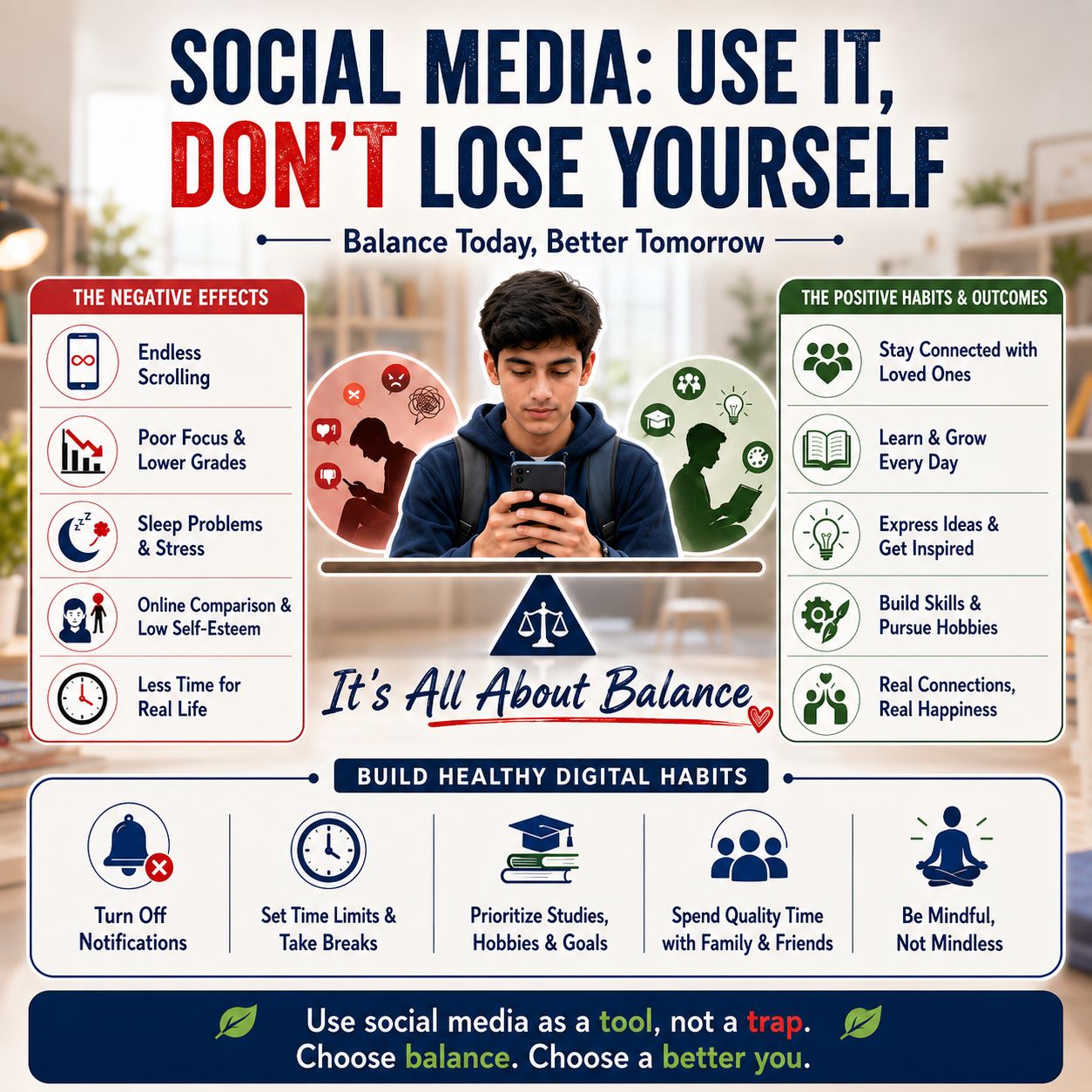 Social Media Addiction: Finding a Healthy Balance